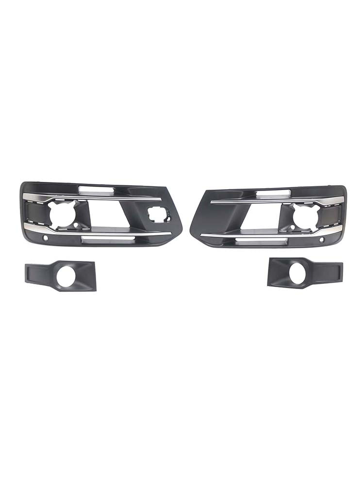 2016-2019 Audi Q7 Standard Version With ACC 4PCS Front Bumper Fog Light Grille Cover 4W3 4M0-807-682-AA-4W3 4M0807681AA Generic