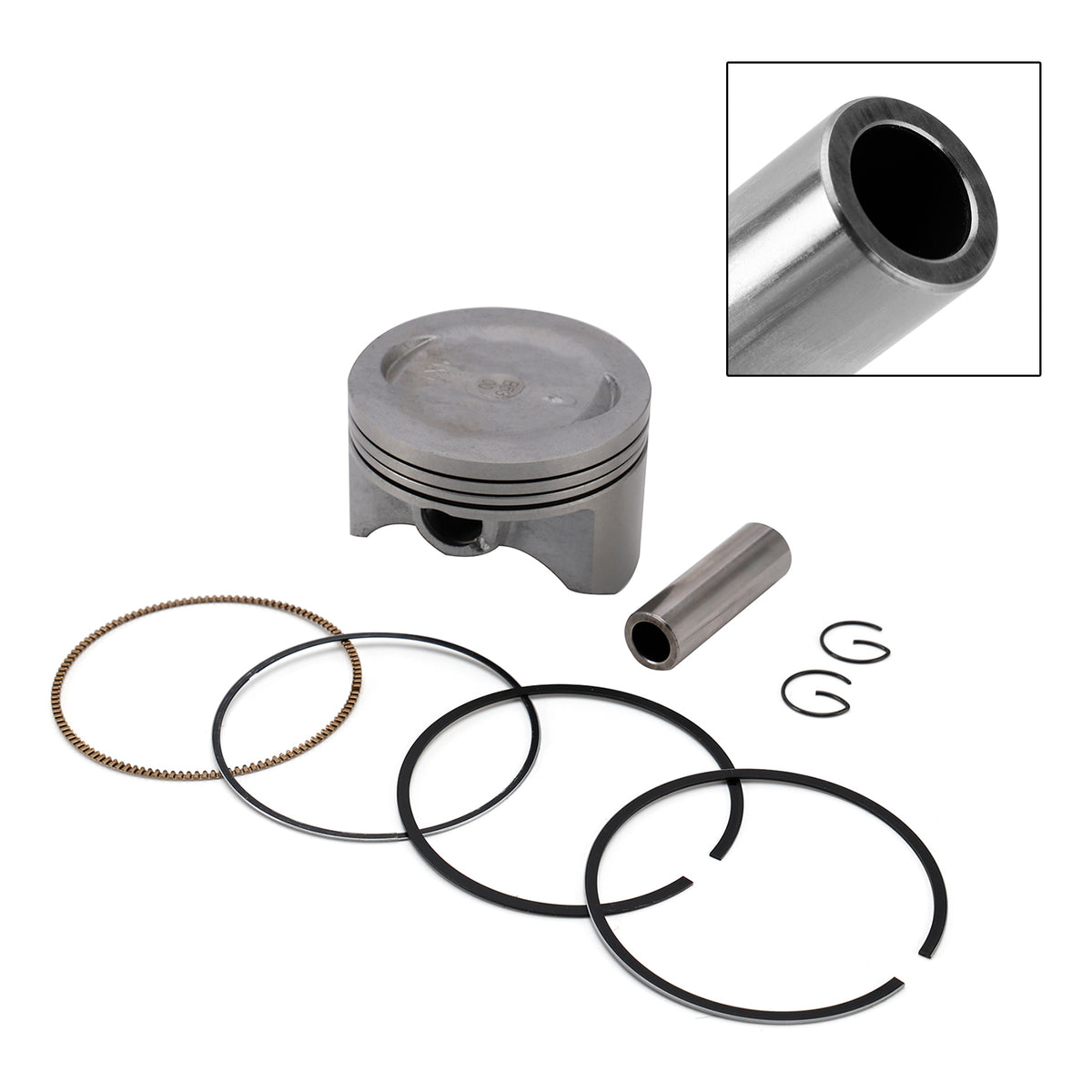 2005-2011 Yamaha XT250 Serow Piston Ring Rebuild Kit 74Mm 3C5-11631-00-A0 5XT-11631-00 Generic