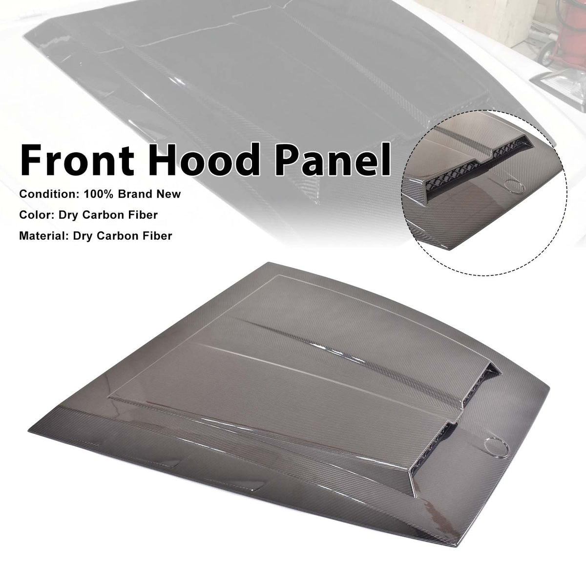 2019- Mercedes Benz G-Class W464 W465 Upgrade Brabus Style Front Hood Panel Generic