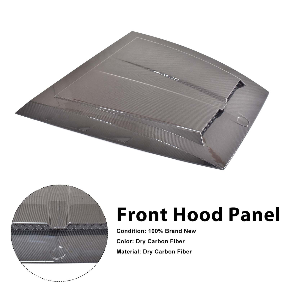 2019- Mercedes Benz G-Class W464 W465 Upgrade Brabus Style Front Hood Panel Generic