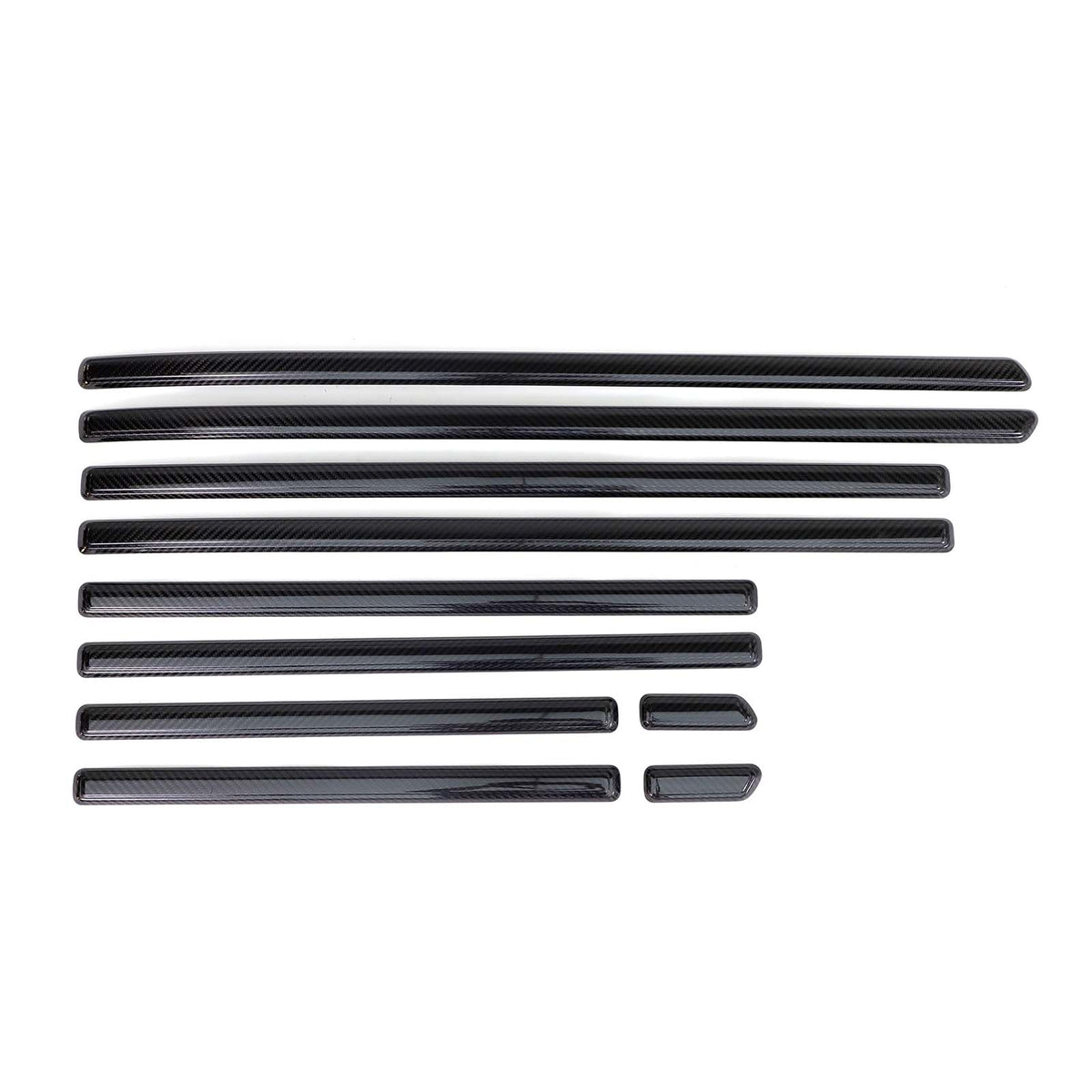 2019-2026 Mercedes Benz G-Class W464 W465 Real Carbon Door Body Side Molding Trim Generic