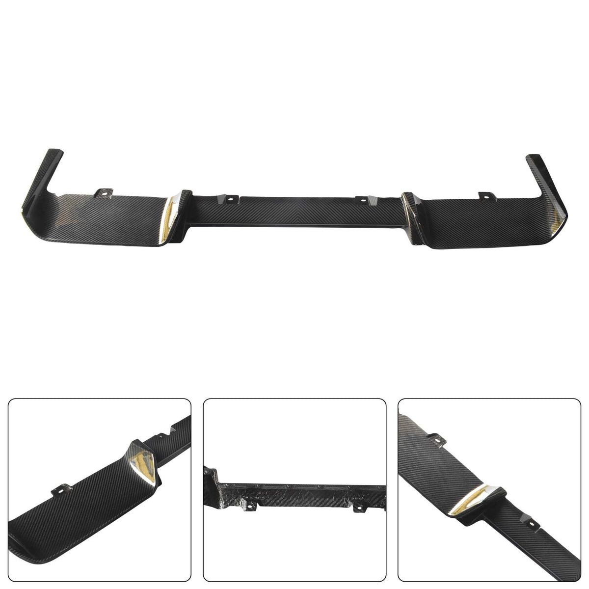 2019-2023 Mercedes Benz G-Class W464 W463A Dry Carbon Rear Diffuser Lip Generic