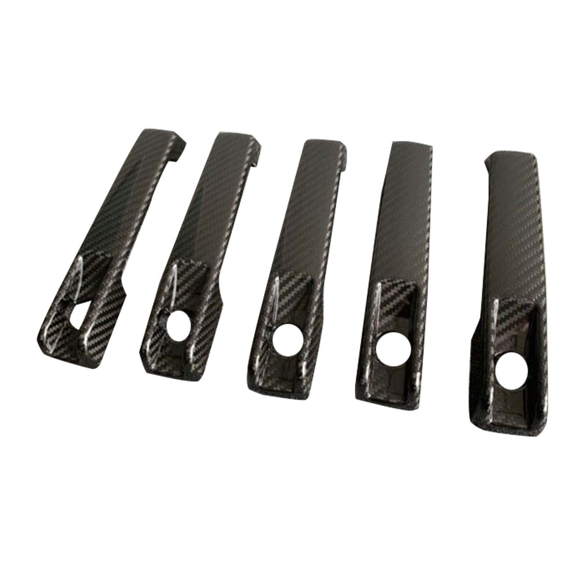 2019-2023 Mercedes Benz G-Class W463A W464 5PCS Dry Carbon Door Handle Cover Trim Generic