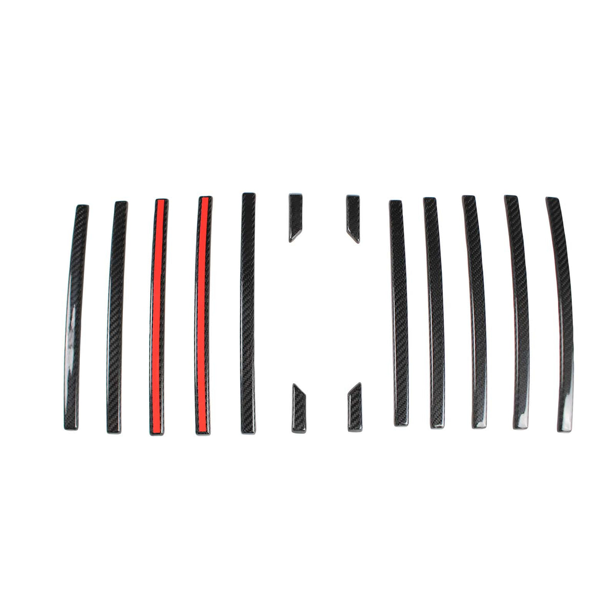 2019-2023 Mercedes Benz G-Class W463A W464 G63 Upgrade B900 Rocket Style Carbon Fiber Front Grille Trim Cover Generic