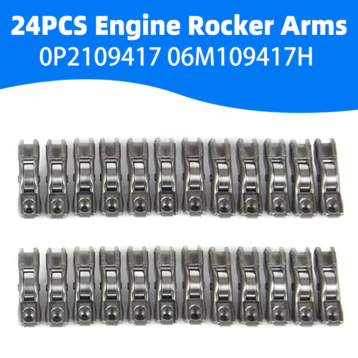 2018-2024 Audi 3.0L V6 24PCS Engine Rocker Arms 06M109417H 06M109417L Generic