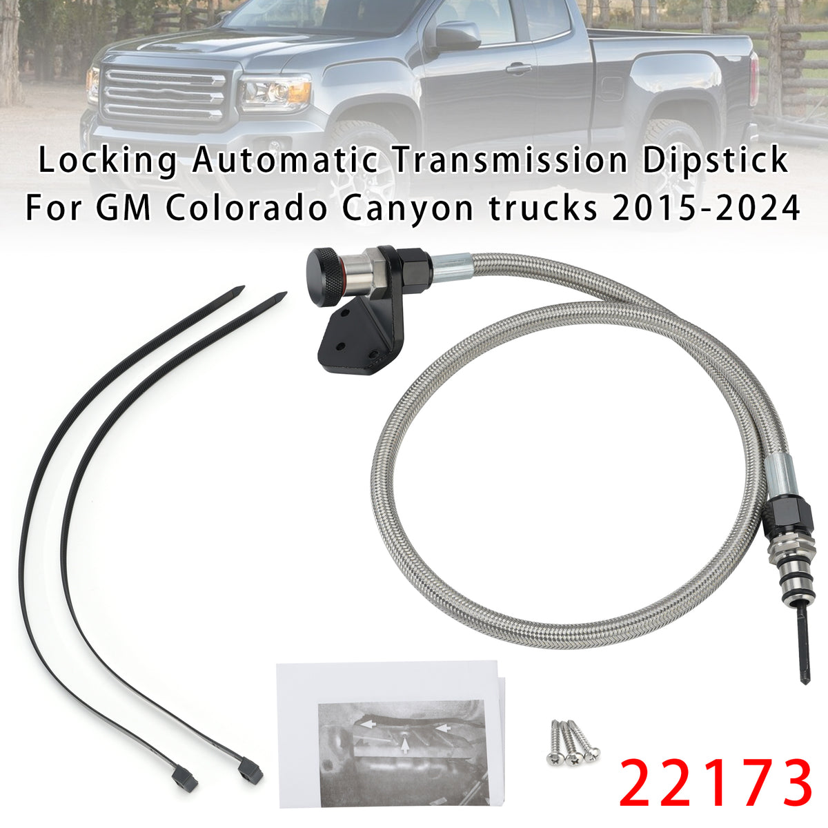 2015-2024 GM 1500 series trucks w/8L90E 8-speed Transmissions Locking Automatic Transmission Dipstick 22173 Generic
