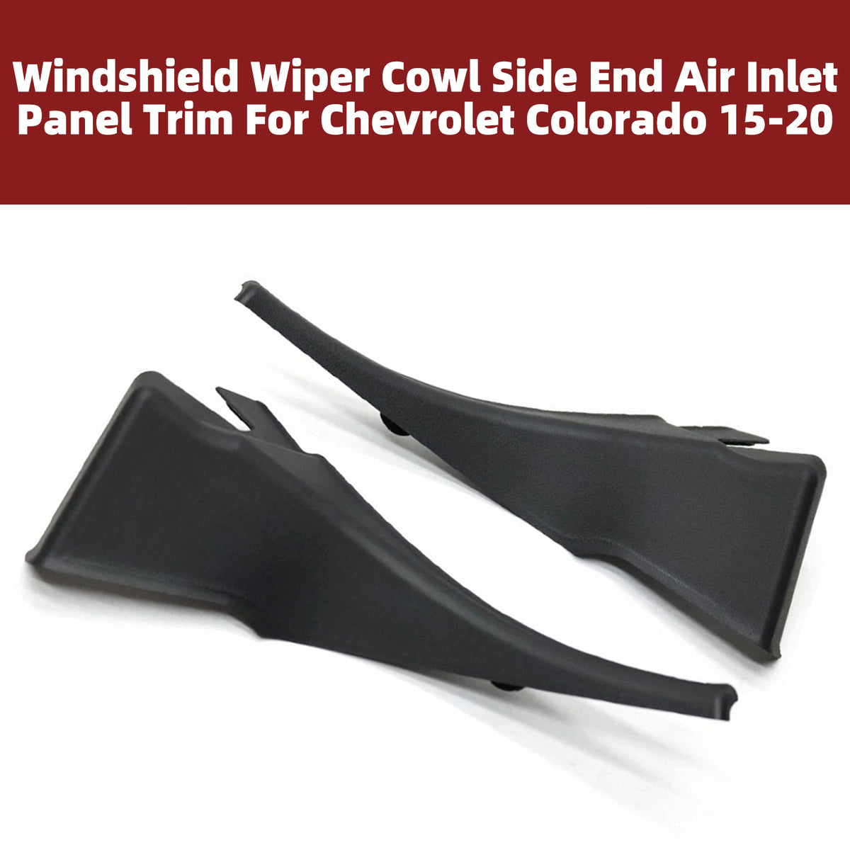 2015-2022 Canyon Windshield Wiper Cowl Side End Air Inlet Panel Trim 22897424 22897425 Generic
