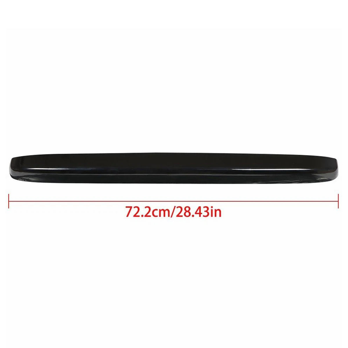 1997-2001 Jeep Cherokee Black Rear License Plate Lamp Light Cover 5FL86ZZZ Generic