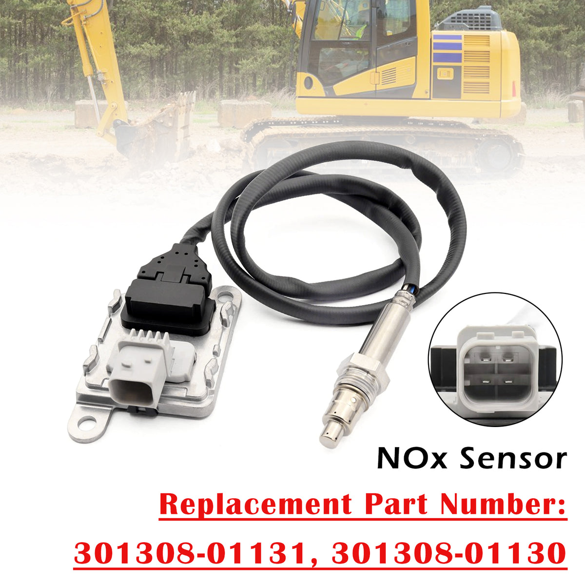 DOOSAN DX160 DX170 DX190 Nitrogen Oxide Nox Sensor 301308-01130 A3C05834100-01 Generic