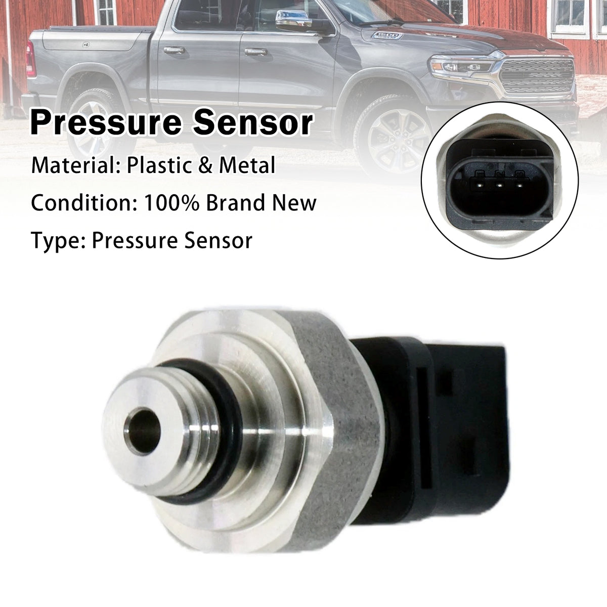 2014-2021 Ram 1500 Pressure Sensor 68211254AA Generic