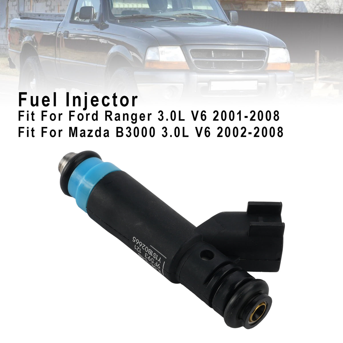 2001-2008 Ford Ranger 3.0L V6 1Pcs Fuel Injector 822-11140 1L5E-C4B Generic