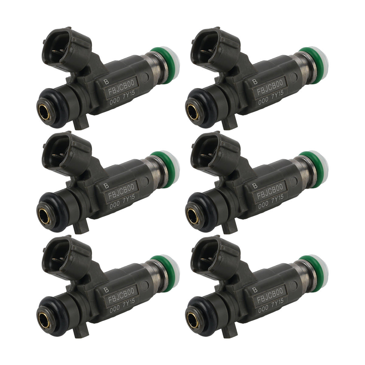Chevrolet GM Luz DMAX 7Y15 3.5L V6 6Pcs Fuel Injector FBJCB00 Generic