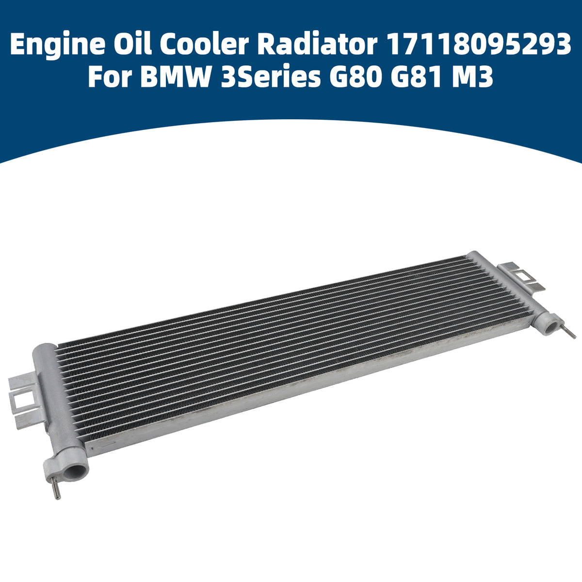 2020-2023 BMW 3 Series G20,G28,G80 M3 Competition 3.0L Saloon Engine Oil Cooler Radiator 17118095293 17218095297 Generic