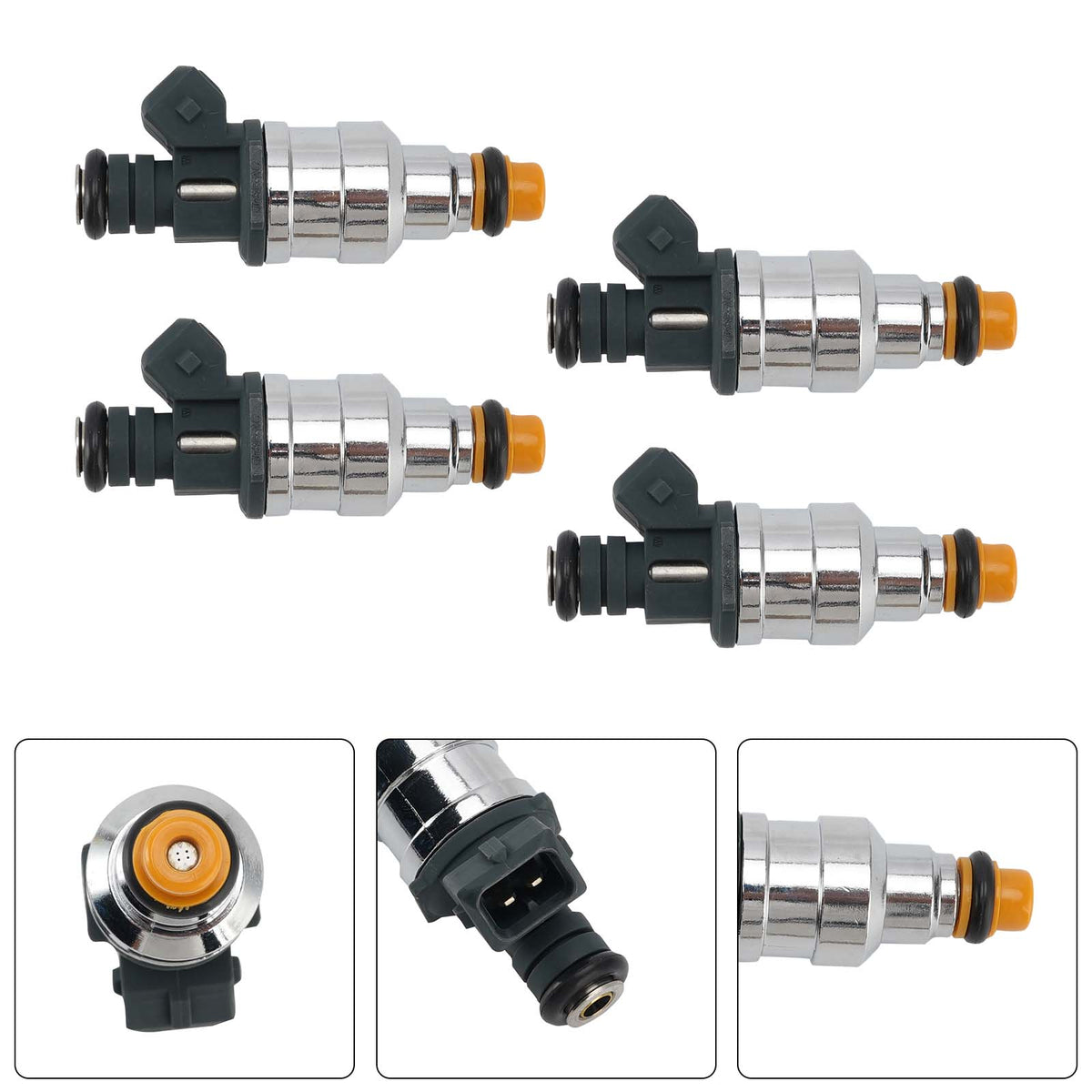 Ford and Mercury vehicles with a 2.0L 4PC Fuel Injectors 968F-AC 742657226913 Generic