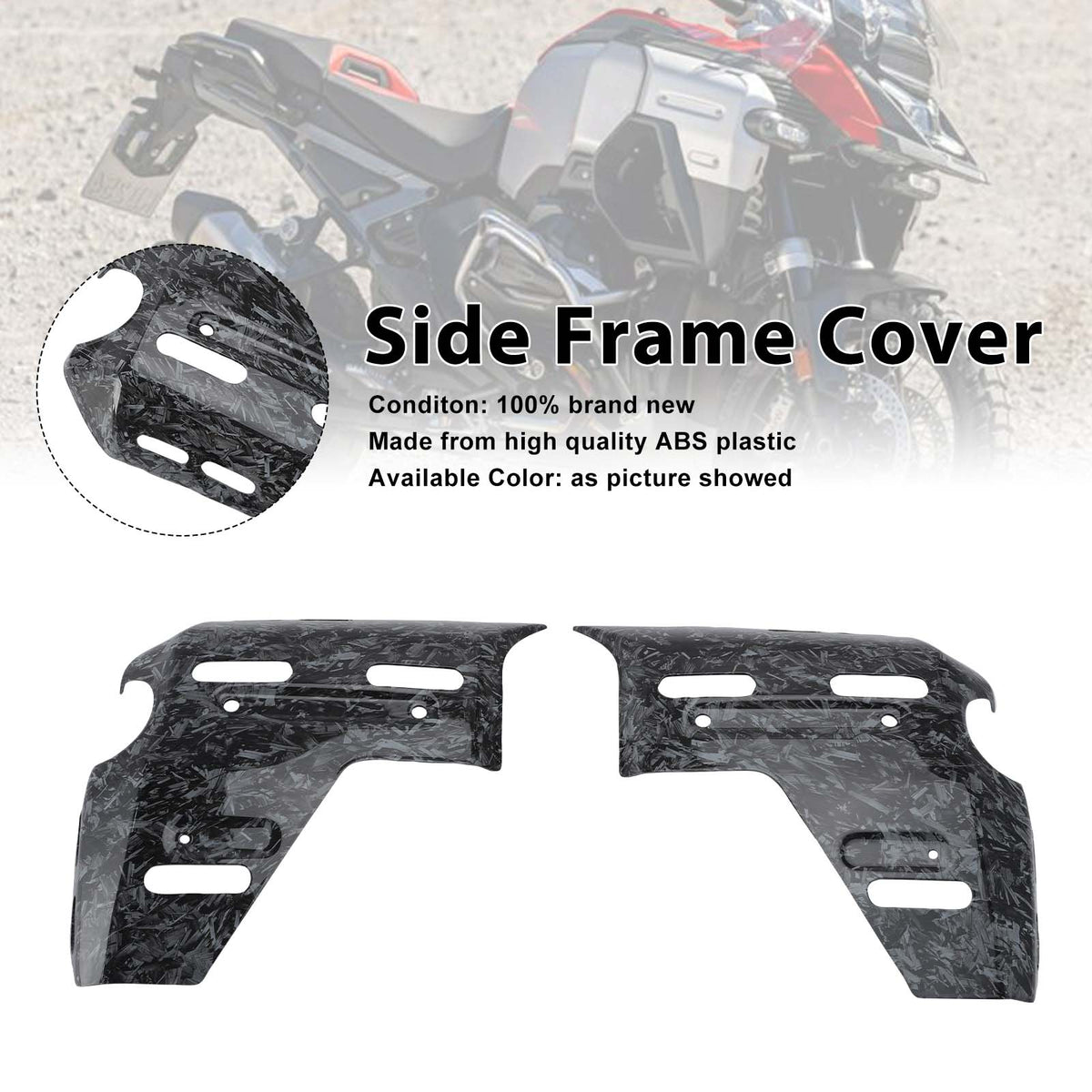 2025-2026 BMW R1300GS Adventure Side Frame Panel Fairings Cover Generic