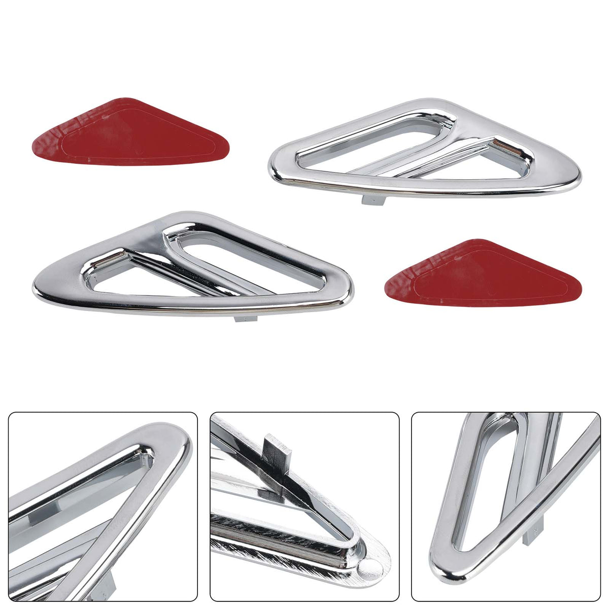 2001-2017 Honda GL1800 Goldwing Front Fender Accent Trim Generic