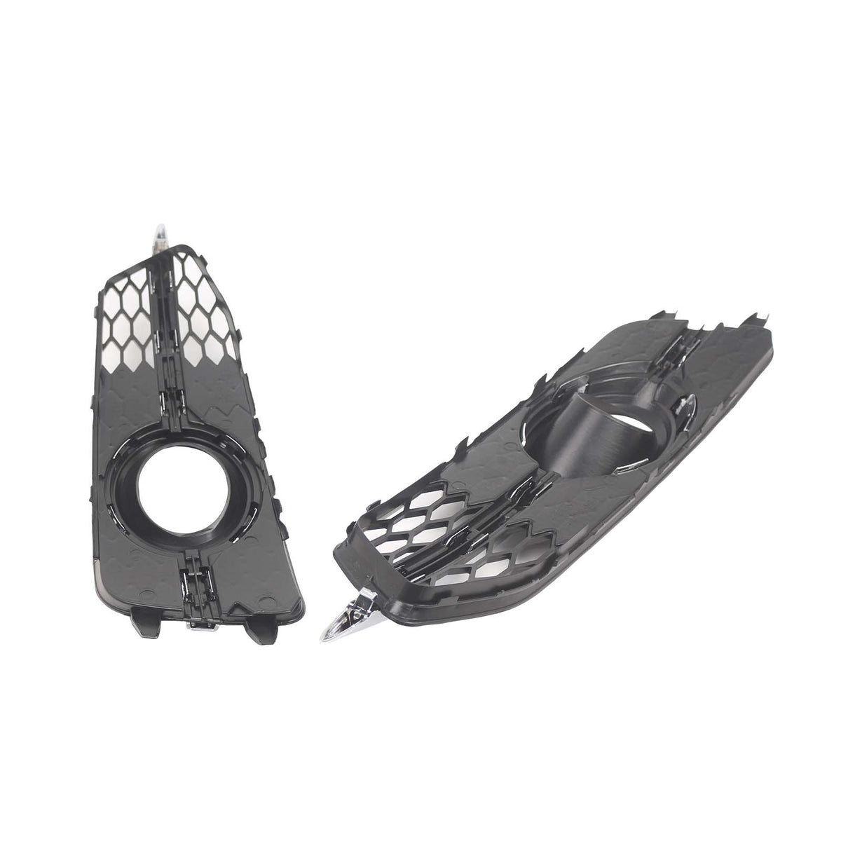 2012-2014 Audi A6 C7 S-Line 2PCS Car Front Bumper Fog Light Grille 4G0807681K 4G0807682E Generic
