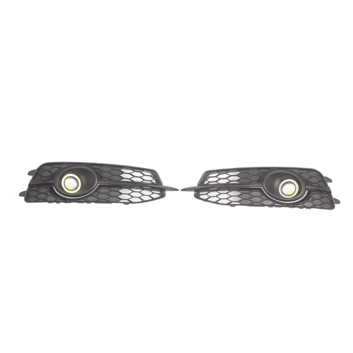 2012-2014 Audi A6 C7 S-Line 2PCS Car Front Bumper Fog Light Grille 4G0807681J 4G0807682J Generic
