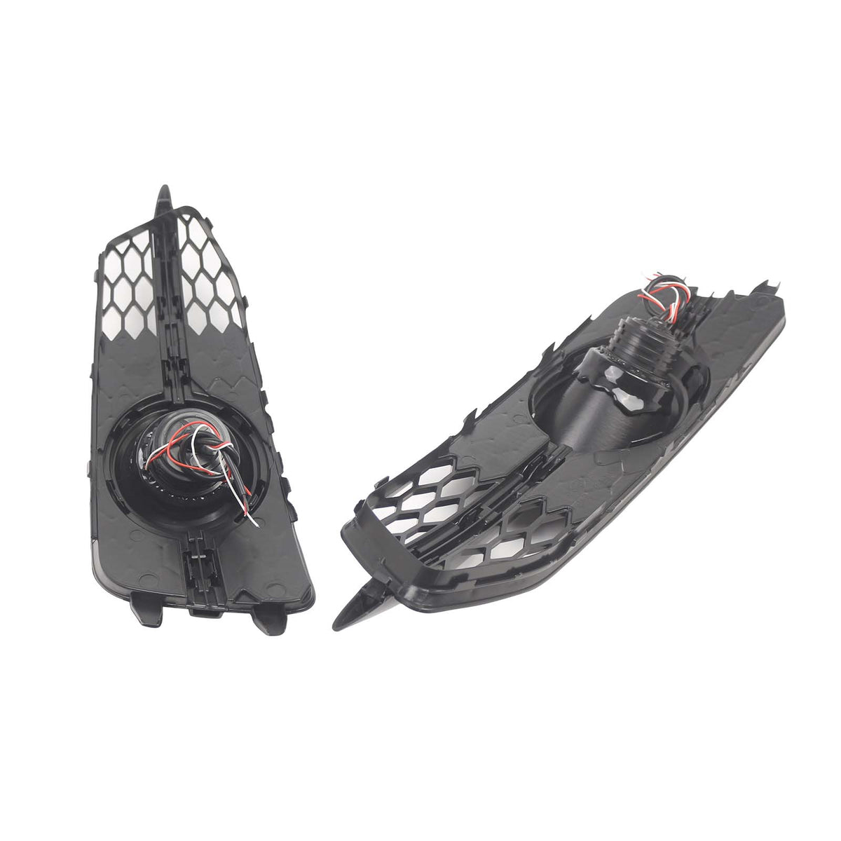 2012-2014 Audi A6 C7 S-Line 2PCS Car Front Bumper Fog Light Grille 4G0807681J 4G0807682J Generic