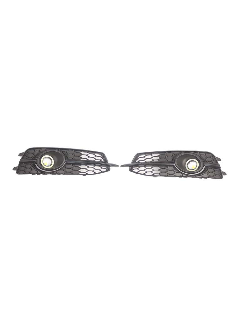 2012-2014 Audi A6 C7 S-Line 2PCS Car Front Bumper Fog Light Grille 4G0807681J 4G0807682J Generic