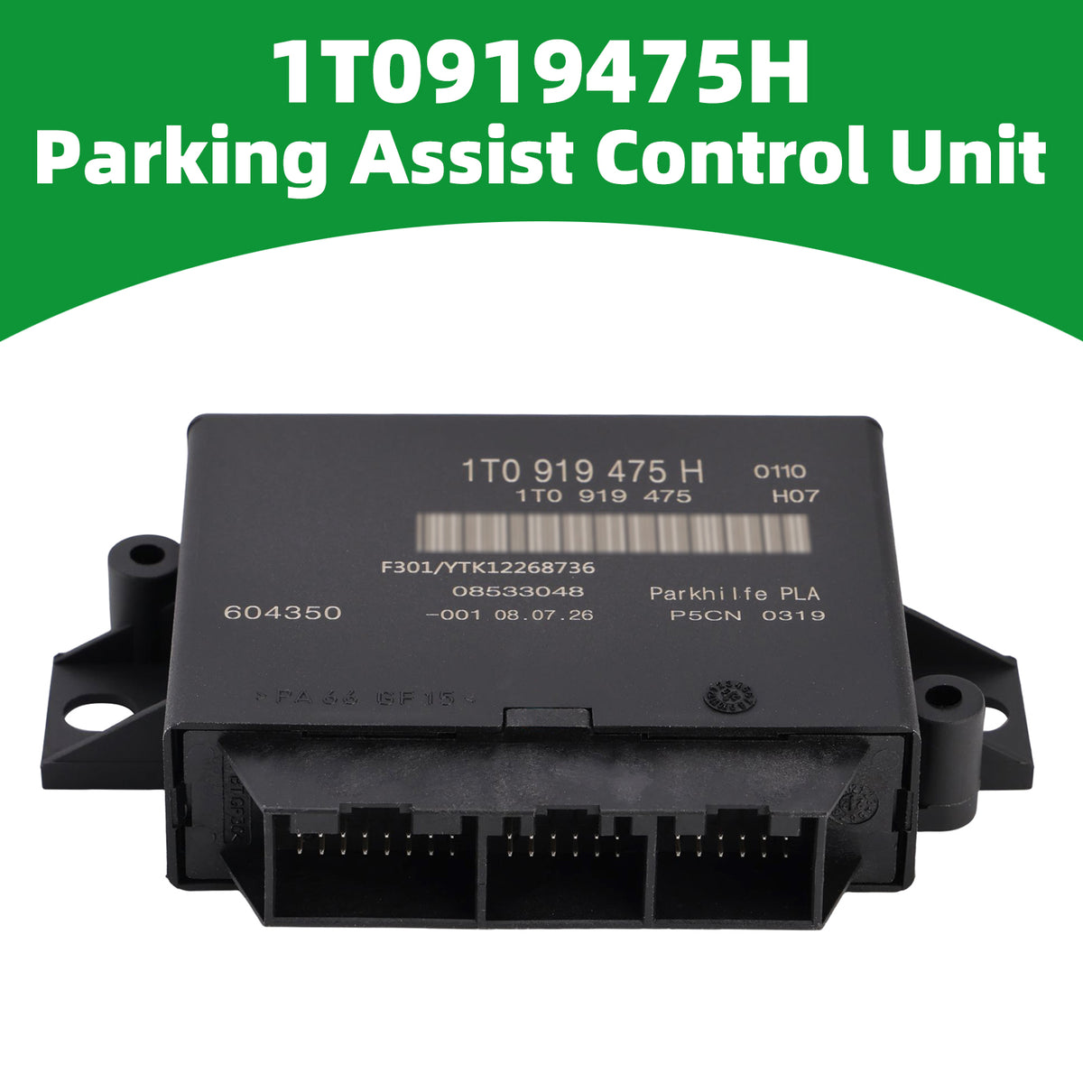 VW Passat CC Tiguan Golf Plus Parking Aid Park Assist Control Module 1T0919475H Generic