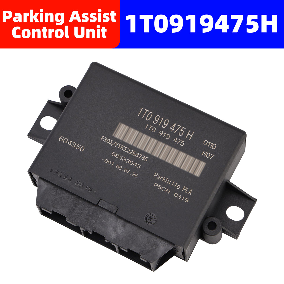 VW Passat CC Tiguan Golf Plus Parking Aid Park Assist Control Module 1T0919475H Generic