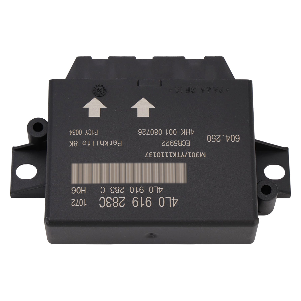 2007-2008 Audi A6 Parking Aid Park Assist Control Module 4L0919283C Generic