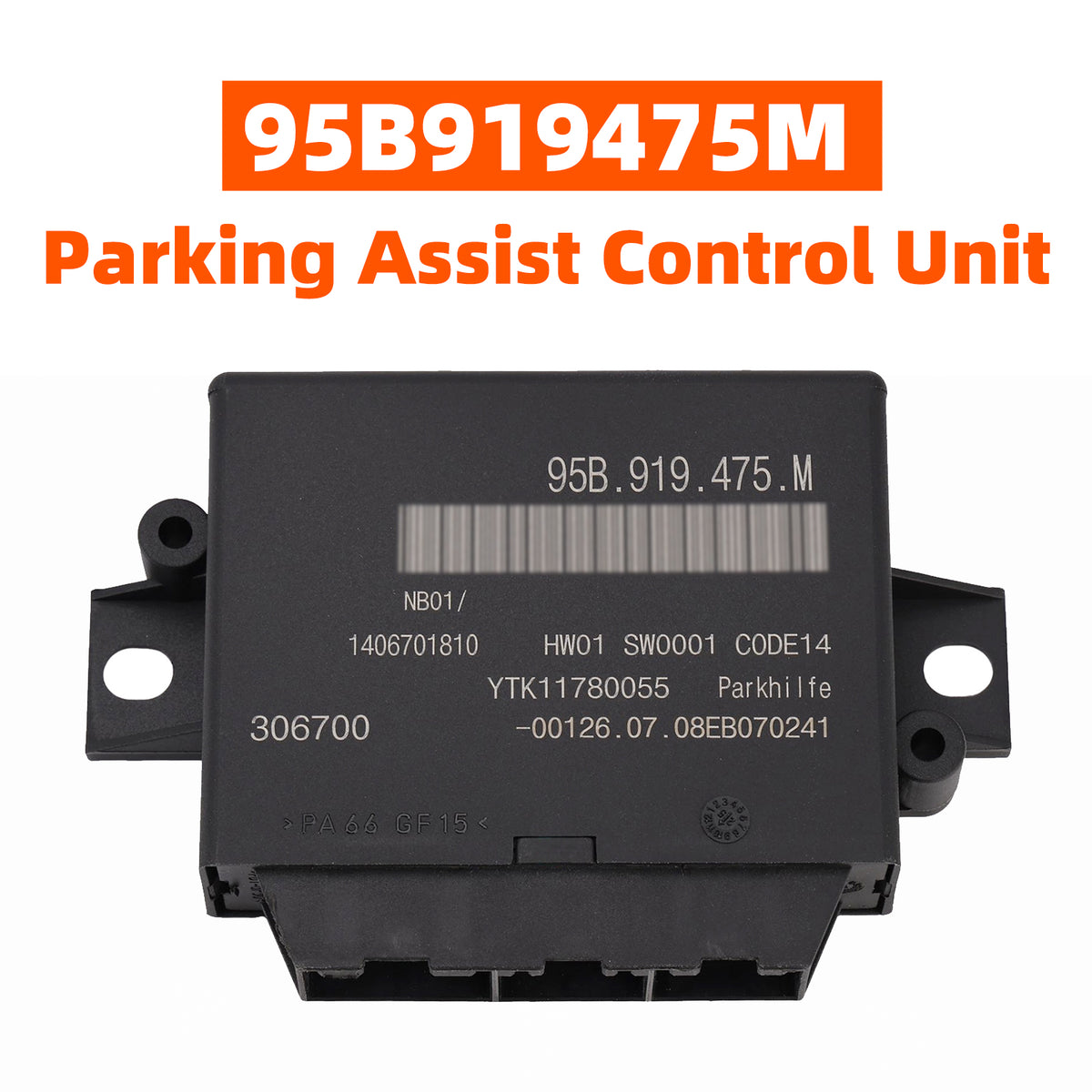 2017-2023 Porsche 982C 718 Cayman Parking Assist Control Unit 95B919475M Generic