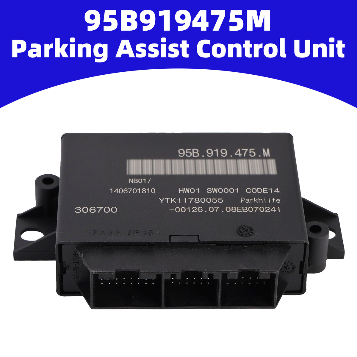 2017-2023 Porsche 982C 718 Cayman Parking Assist Control Unit 95B919475M Generic