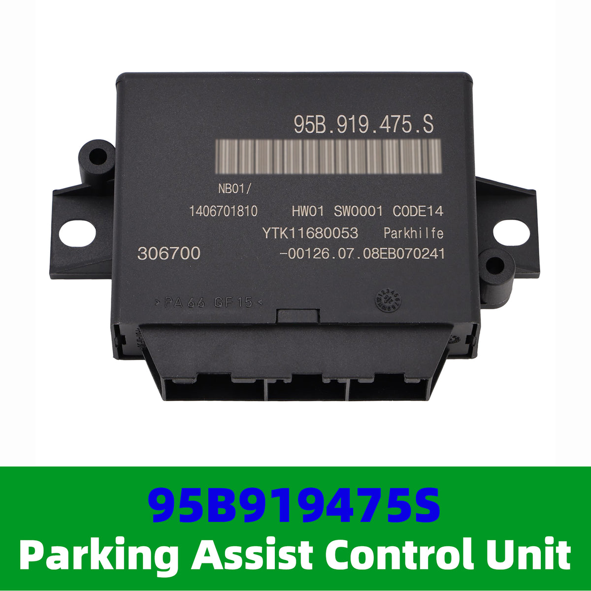 2021 Porsche Macan Parking Aid Park Assist Control Module 95B919475S Generic