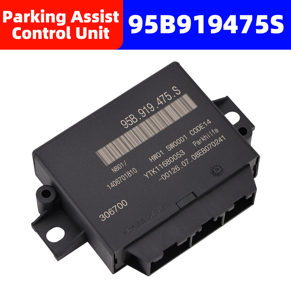 2021 Porsche Macan Parking Aid Park Assist Control Module 95B919475S Generic