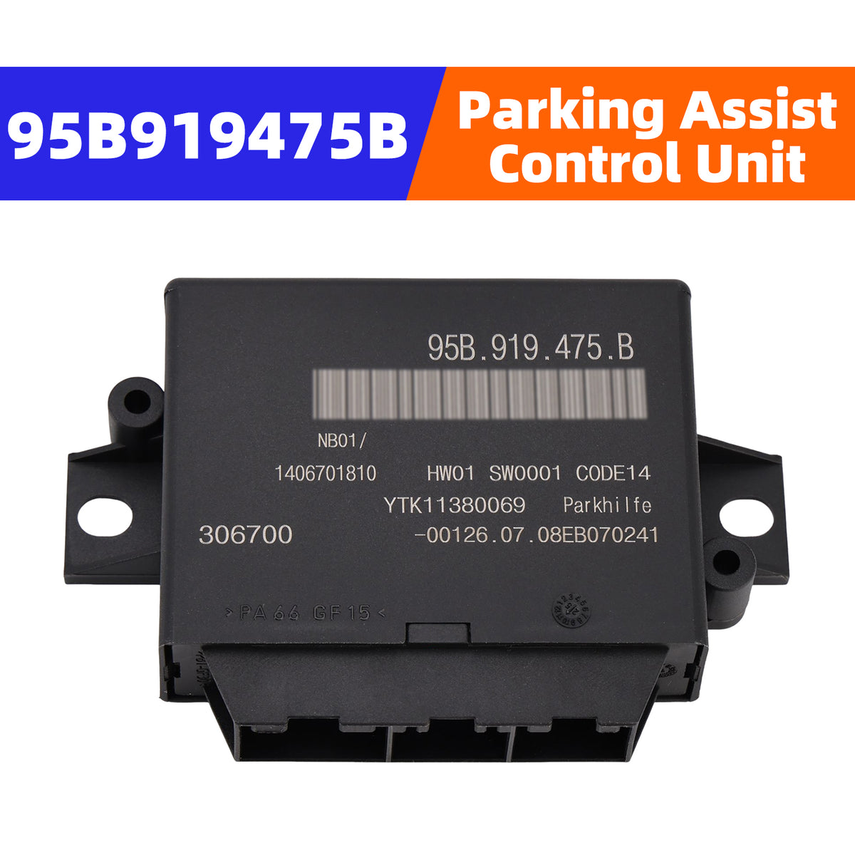 2011-2018 Porsche Macan Parking Aid Control Module 95B919475B Generic
