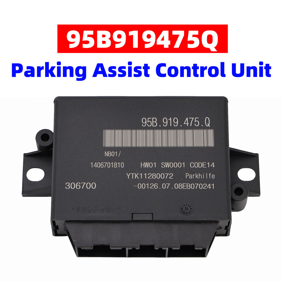 2015-2024 Porsche Cayenne Macan Parking Aid Control Module 95B919475Q Generic