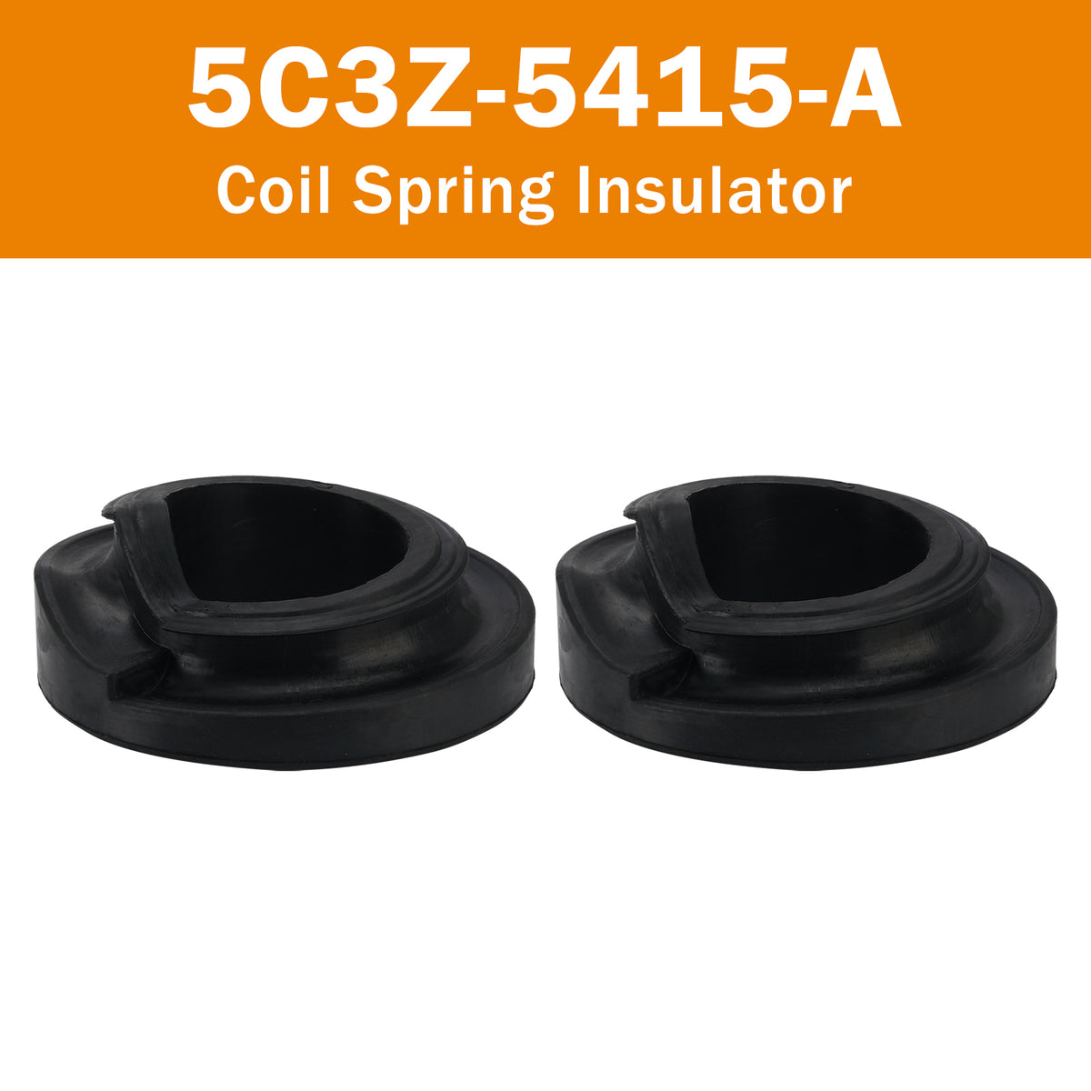 2005-2025 Ford F-250 F-350 Super Duty 2x Coil Spring Insulators 5C3Z5415A 5C3Z-5415-A 5C3Z-5415-AA Generic