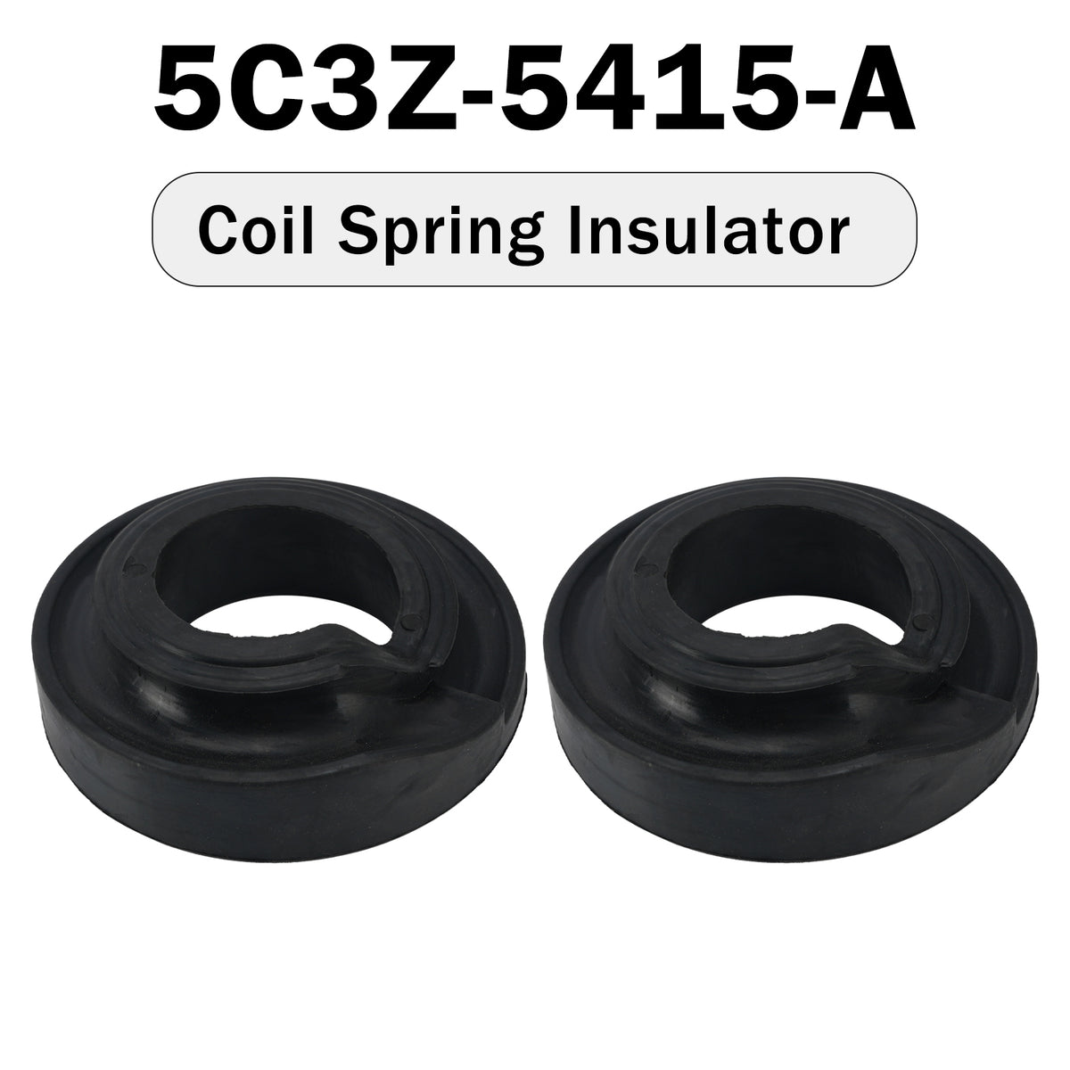 2005-2025 Ford F-250 F-350 Super Duty 2x Coil Spring Insulators 5C3Z5415A 5C3Z-5415-A 5C3Z-5415-AA Generic