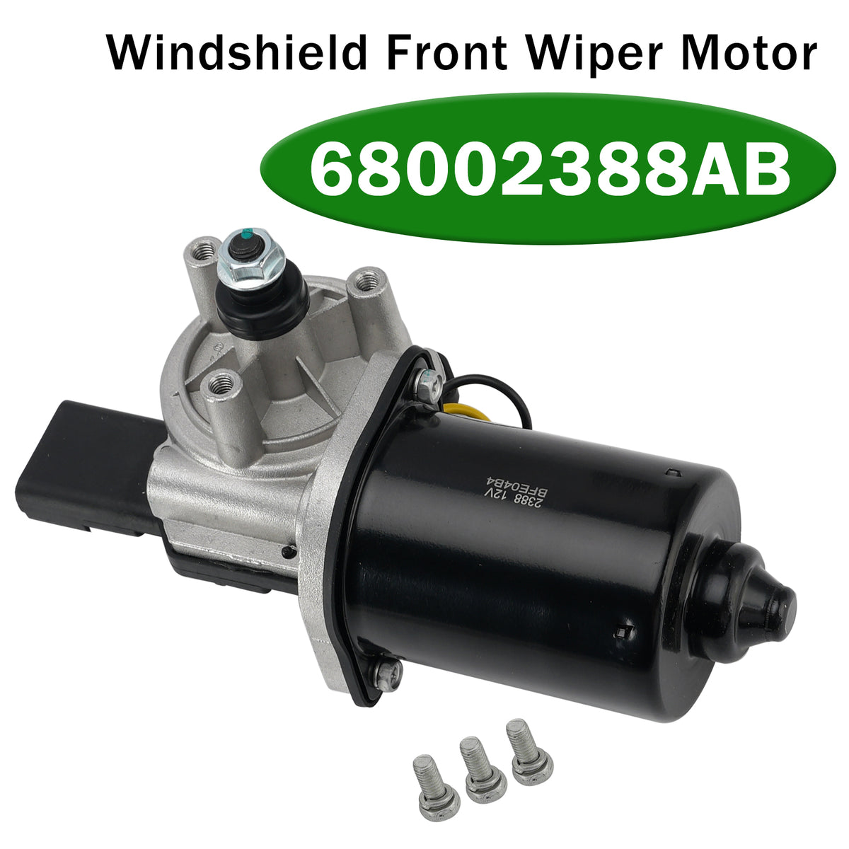 2007-2018 Jeep Wrangler JK Windshield Front Wiper Motor 68002388AB 68002388AA Generic