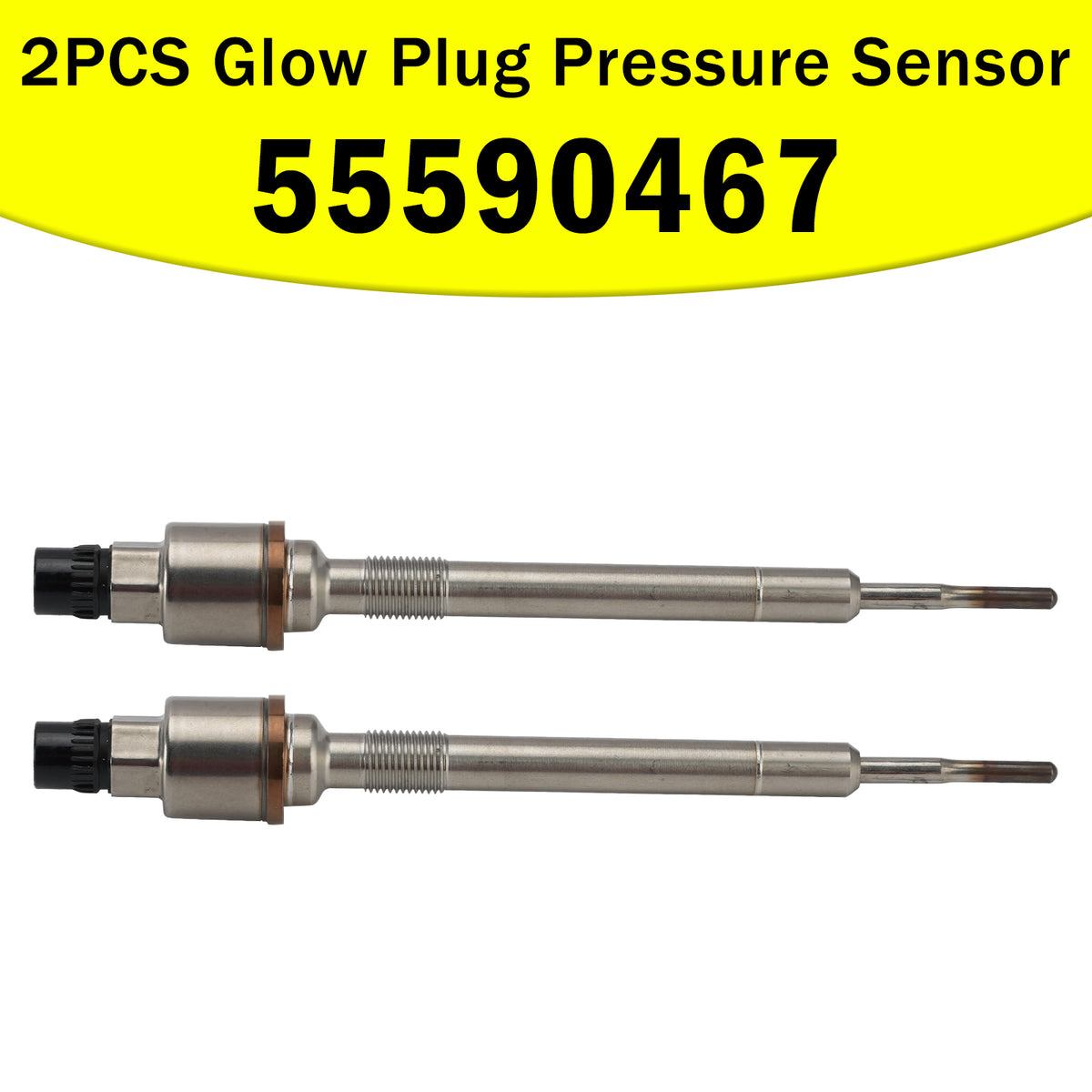 2011-2025 Opel Zafira Tourer 2PCS Glow Plug Pressure Sensor 55579436 55590467 Generic