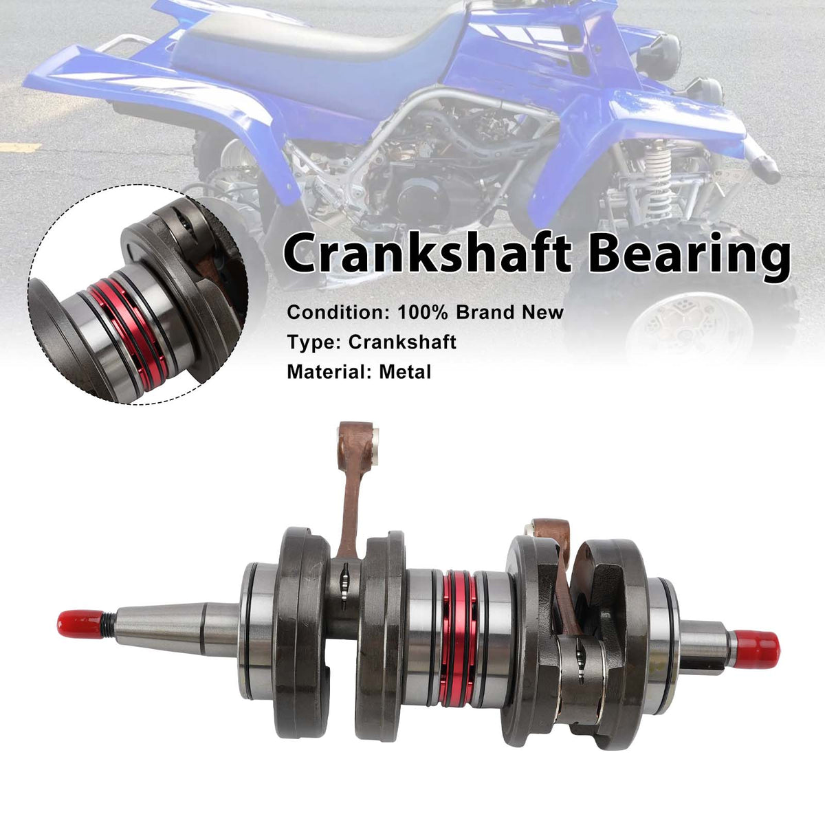 1987-2006 Yamaha Banshee 350 YFZ350 Crankshaft Bearing 115mm long rod 29L-11400-30-00 29L-11400-21-00 Generic