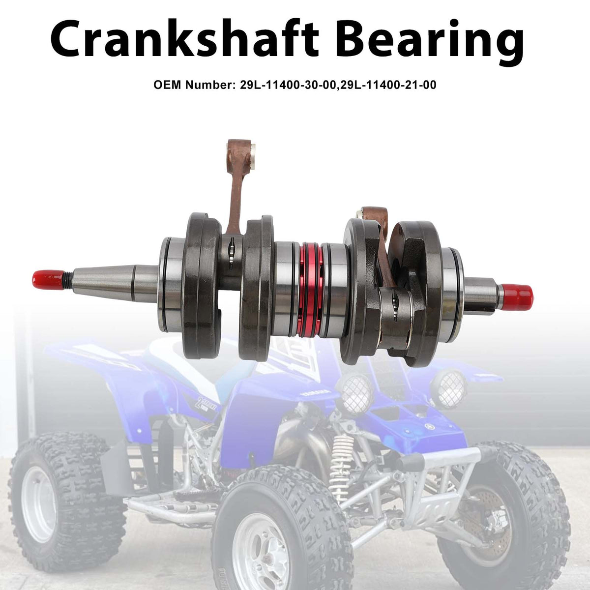 1987-2006 Yamaha Banshee 350 YFZ350 Crankshaft Bearing 115mm long rod 29L-11400-30-00 29L-11400-21-00 Generic