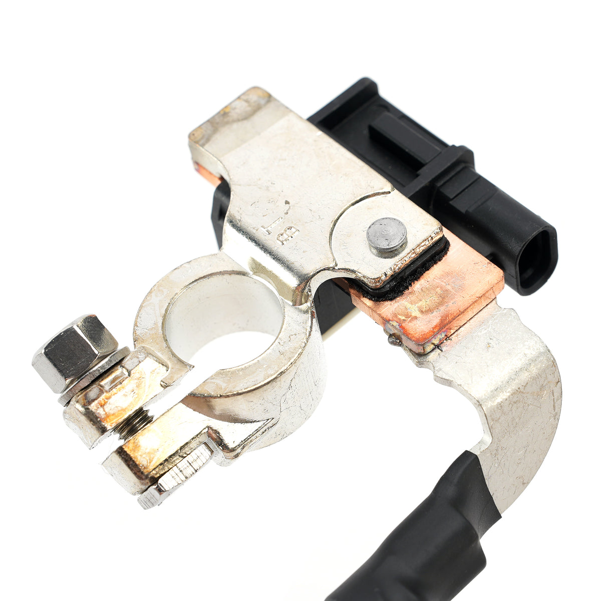 2003-2010 BMW 5 Series E60 Sedan / E61 Touring Battery Cable Sensor Negative with Intelligent Battery Sensor 010562901 6126947499 Generic