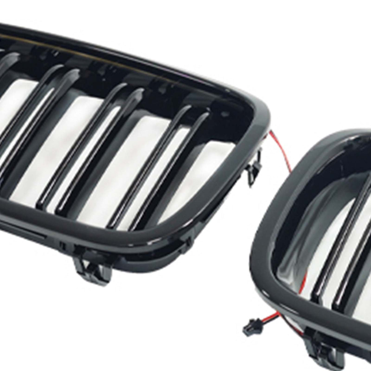 2009-2016 BMW 5-Series F10 Sedan Front Bumper Grill Grille W/LED Generic
