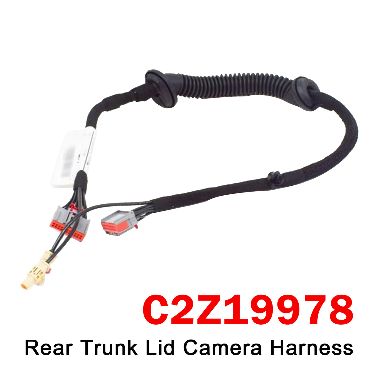 2009-2015 Jaguar XF Rear Trunk Lid Camera Harness C2Z19978 Generic