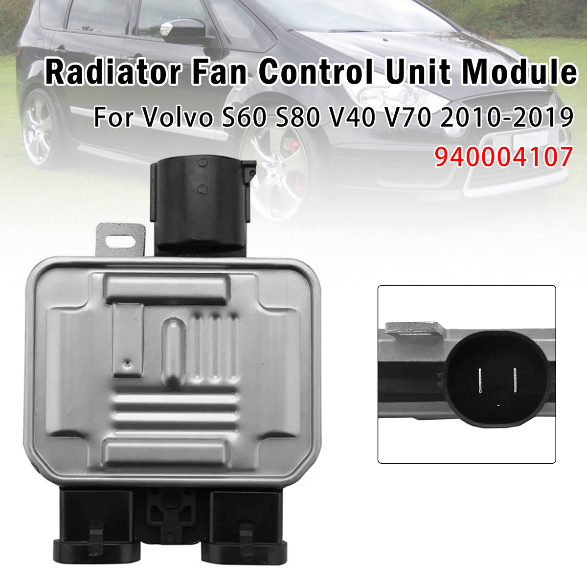 2001-2009 Jaguar X-Type Radiator Fan Control Module 6G91-8C607-GJ 6G91-8C607-GL Generic
