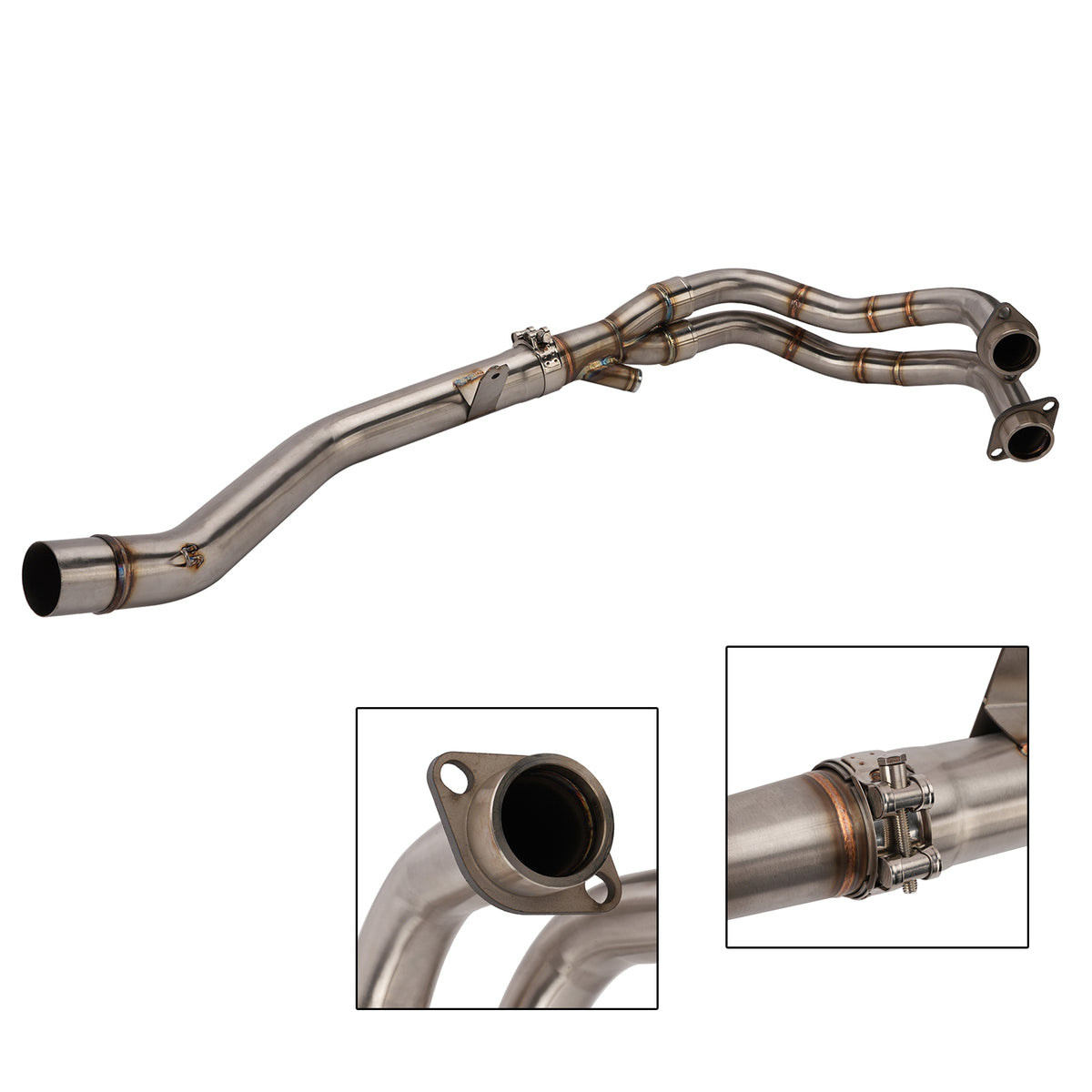 2013-2025 Honda Cb500F Header Link Pipe Front Exhaust System Generic