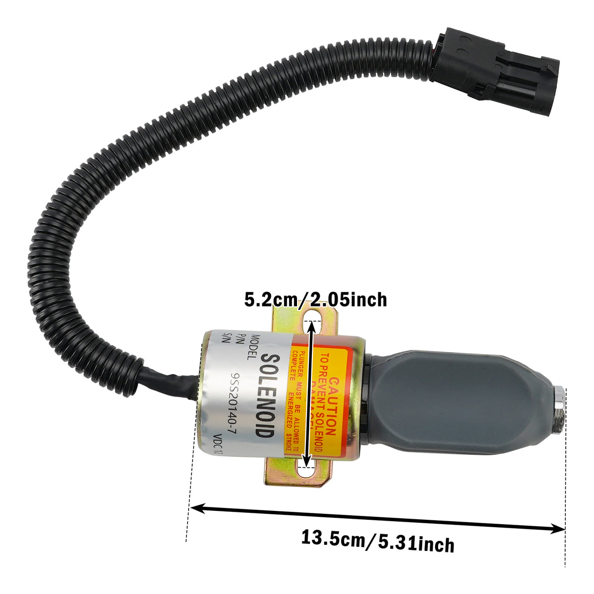 SA-400I CCC 12543 Shutoff Solenoid 9SS20140-7 S20140-7 Generic