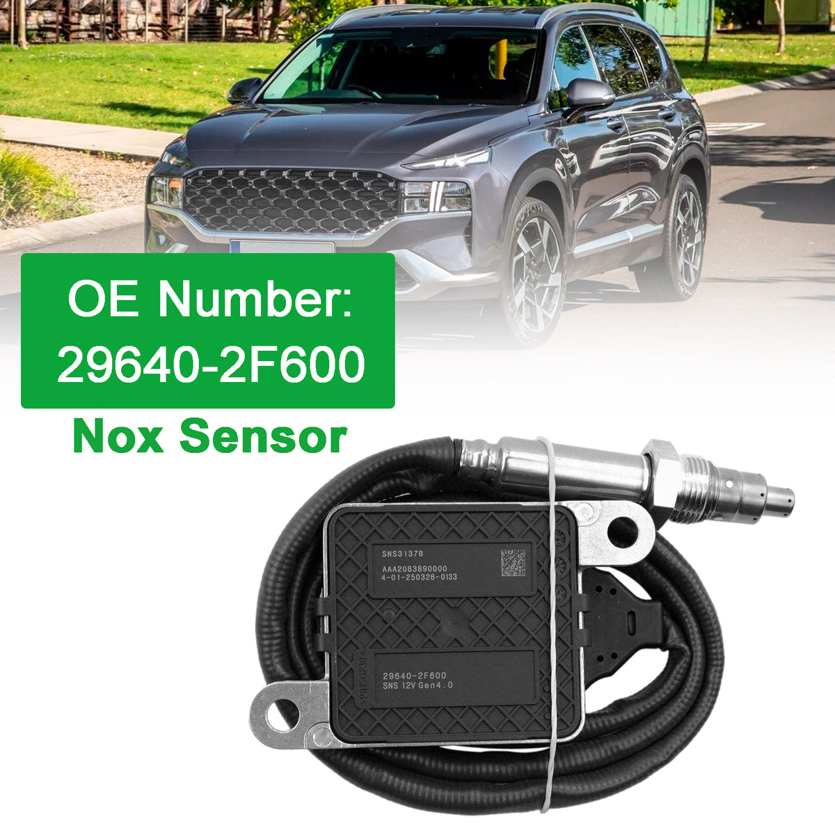 Hyundai Staria 21-24 2.2 D4HB 29640-2F600 Nitrogen NOx Sensor AAA2083890000 Generic