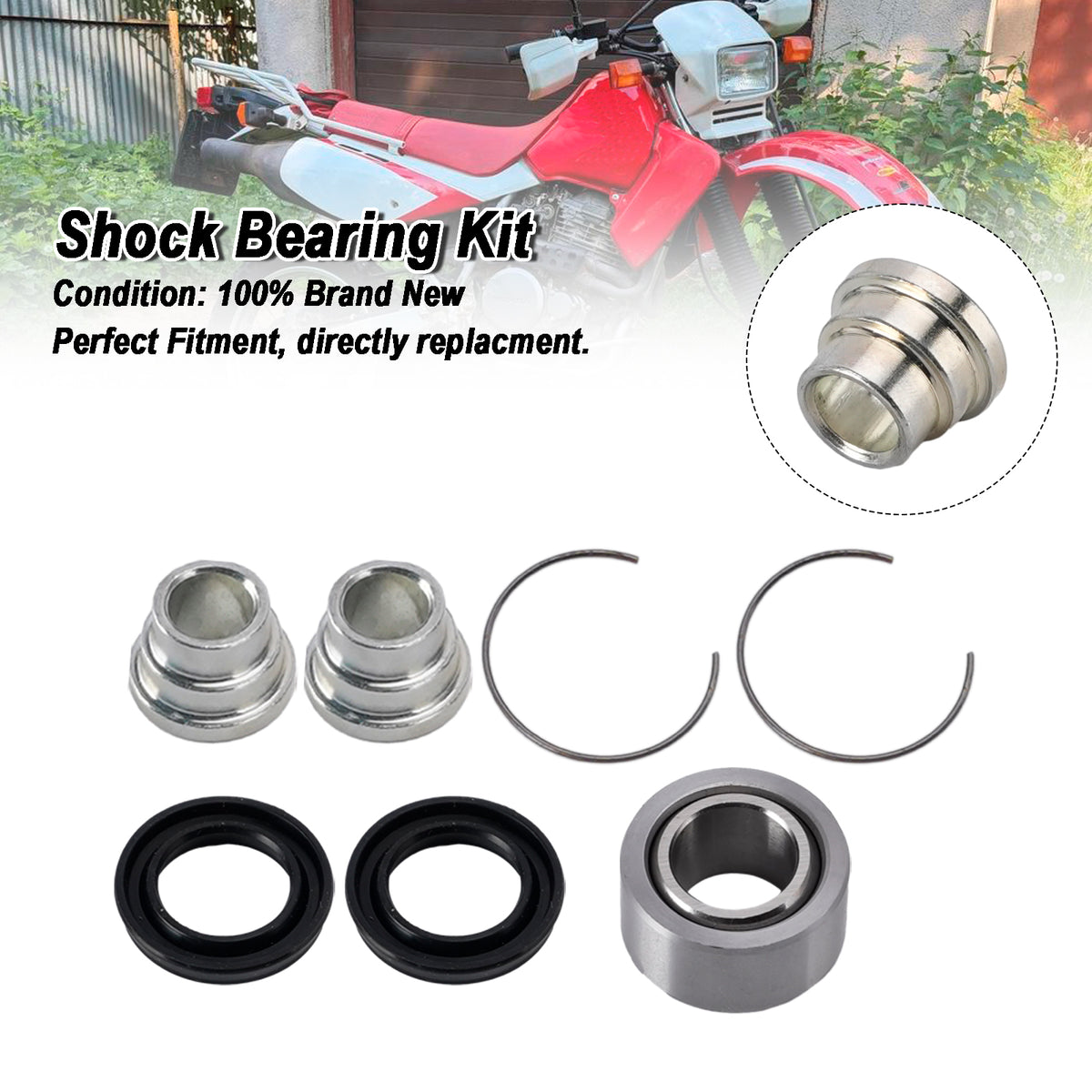 1996-1997 Honda XR400R Shock Bearing Kit 29-1018 Generic