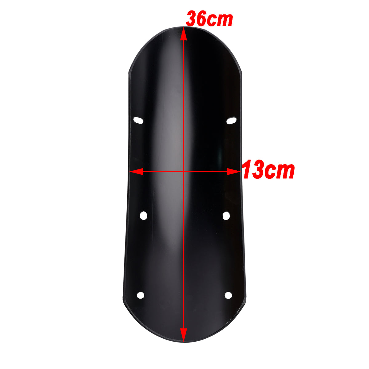 2026-2027 Triumph Street Scrambler 900 Aluminum alloy Front Mudguard Black Generic