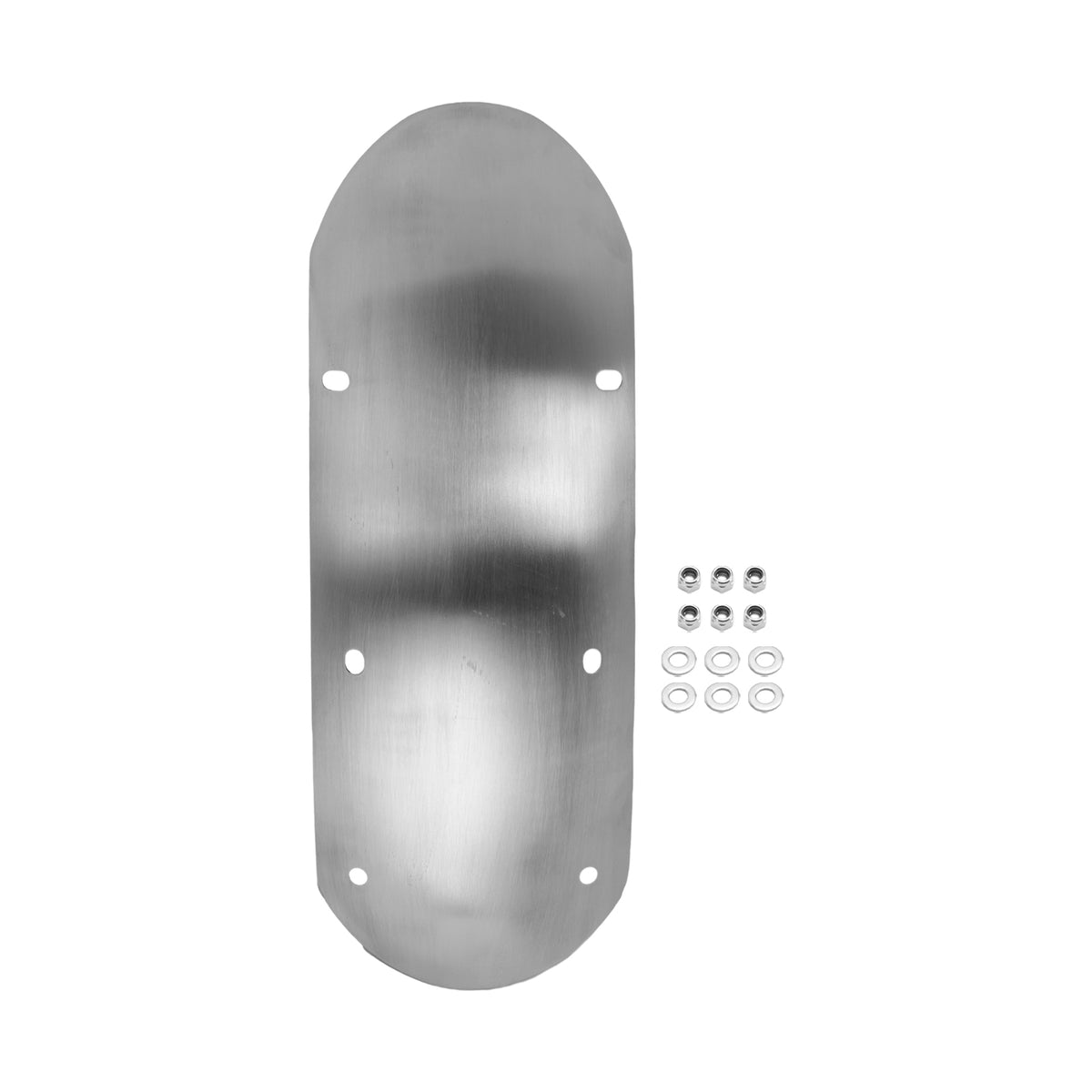 2026-2027 Triumph Street Scrambler 900 Aluminum alloy Front Mudguard Silver Generic