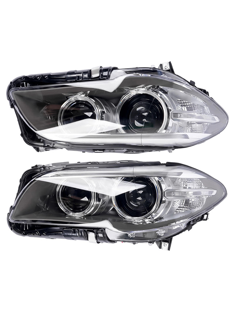 2013-2017 BMW 5 Series F10 F11 LCI Left+Right Xenon Headlight Assembly 7317133 7343913 Generic